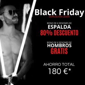 oferta black friday en depilacion laser